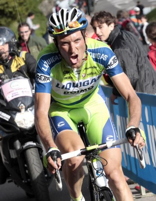 Ivan Basso won the Monte Zoncolan stage in 2010 and wrapped up the overall