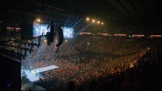 Shots of a packed house at the Moda Center during PDX Crusade.