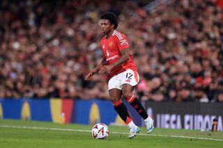 Manchester United defender Tyrell Malacia