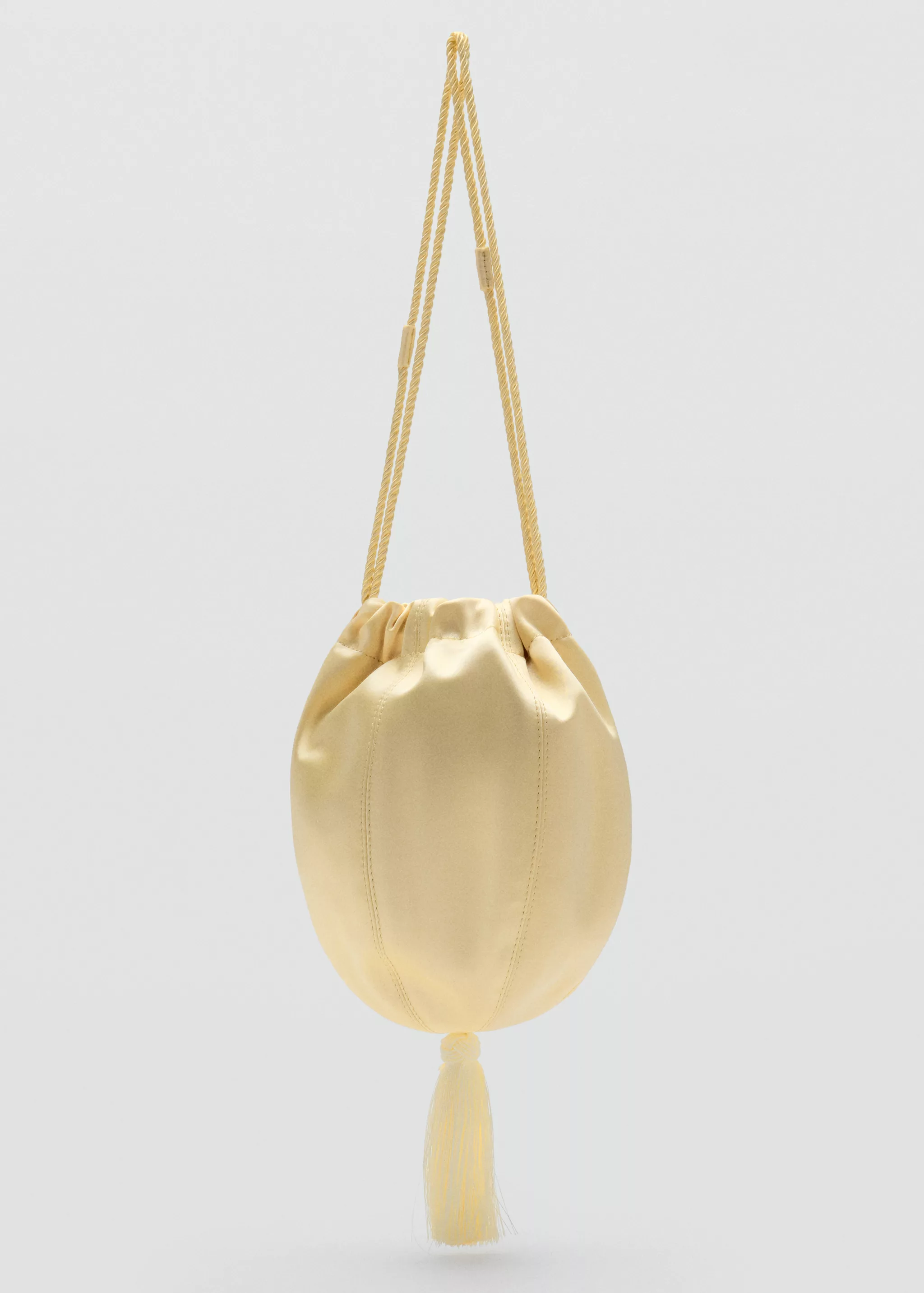 Satin Fringe Handbag - Women | Mango Usa
