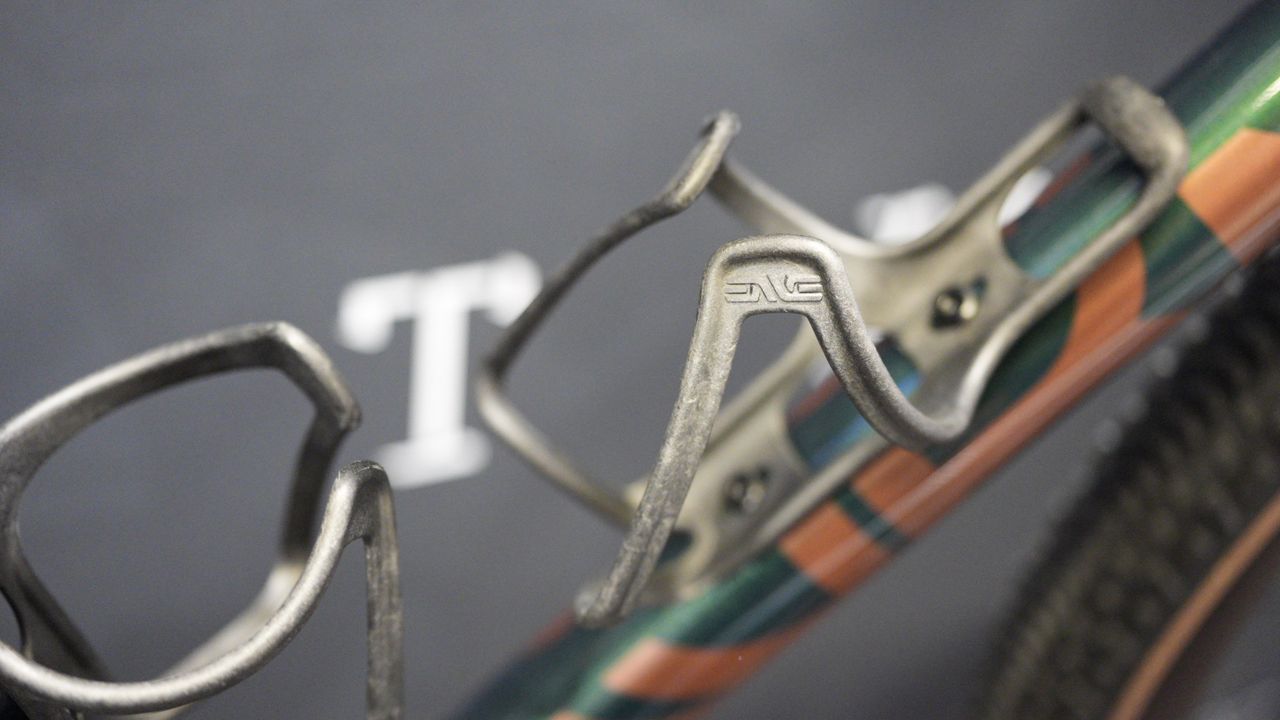close up details of expensive bikes
