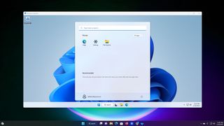Windows Sandbox running inside Windows 11 Pro