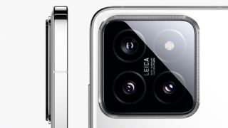 Xiaomi 14 side and back showing cameras 