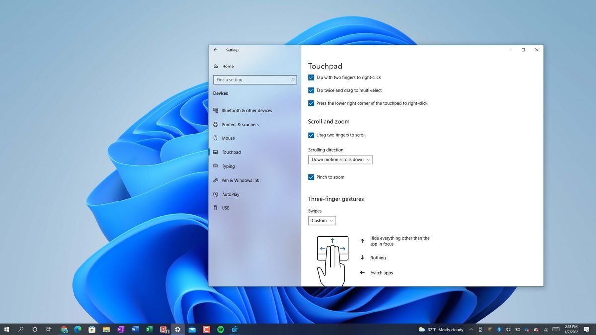 Sow med tiden lindring How to reverse mouse and touchpad scrolling direction on Windows 10 |  Windows Central