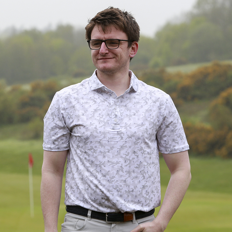G/FORE Mapped Icon Camo Polo