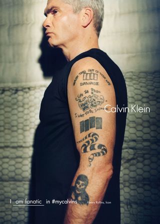 Henry Rollins, Calvin Klein AW16 Ad Campaign