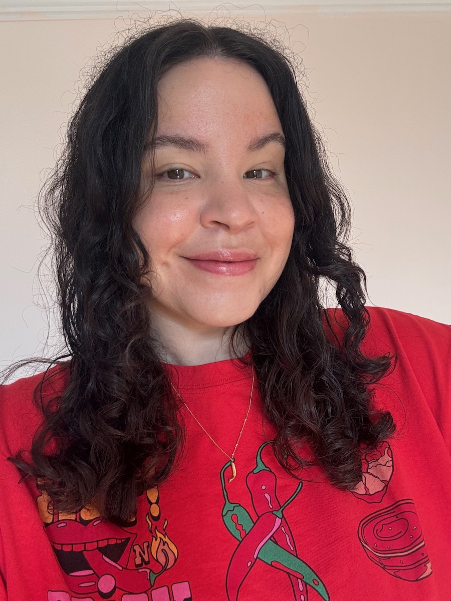 Mica Ricketts testing Vieve Skin Nova Instant Radiance Primer