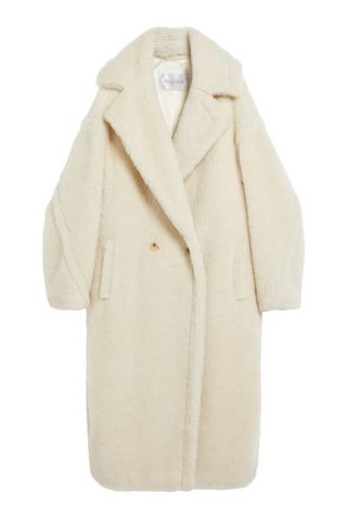 Teddy Bear Icon Coat in Alpaca and Wool