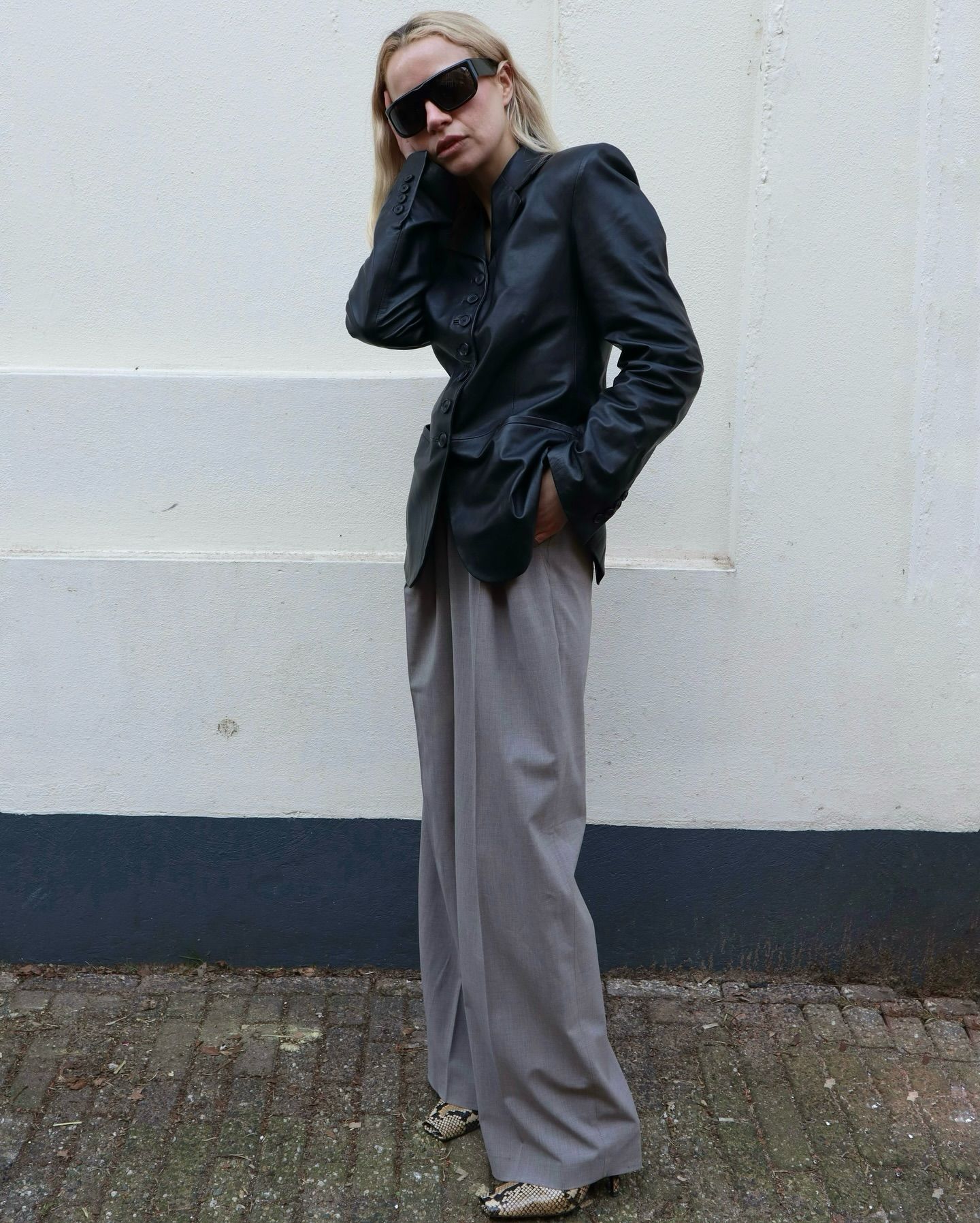 Grey trouser trend 2026.