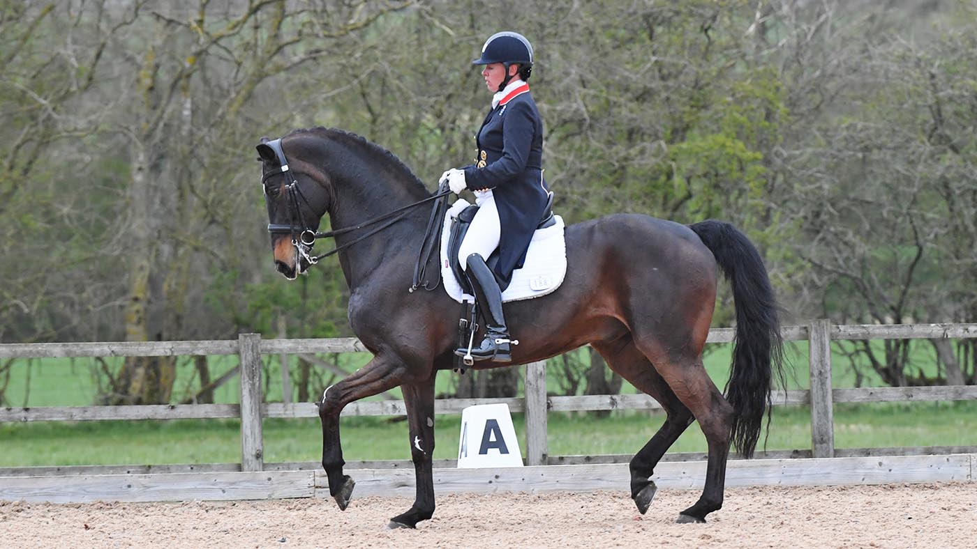 Fiona Bigwood and Hawtins Delicato on their competitive debut