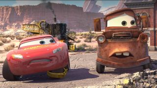 Lightning McQueen and Mater in Cars