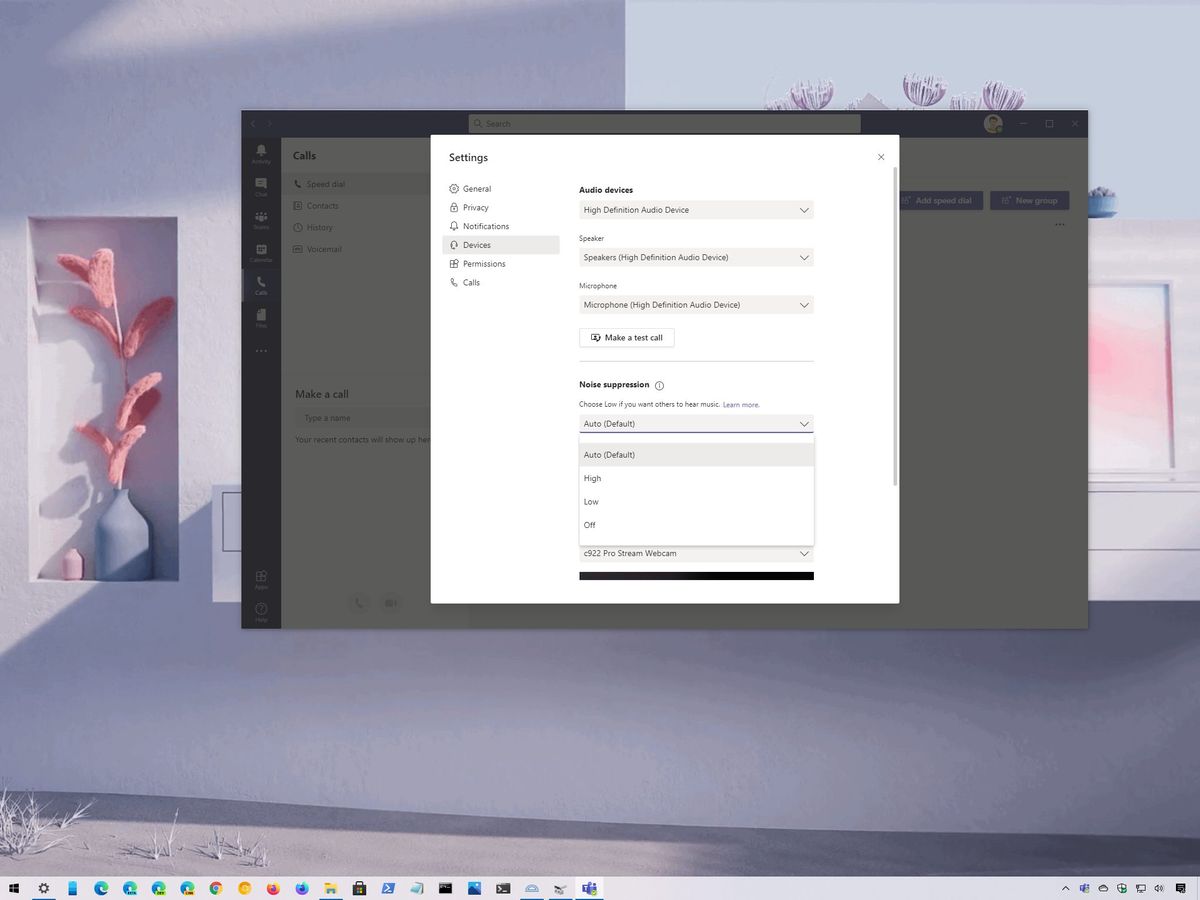 How To Enable Noise Suppression For Meetings On Microsoft Teams ...