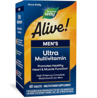 Nature's Way Alive! men's daily ultra multivitamins: was $29.99, now $18.80 at Amazon