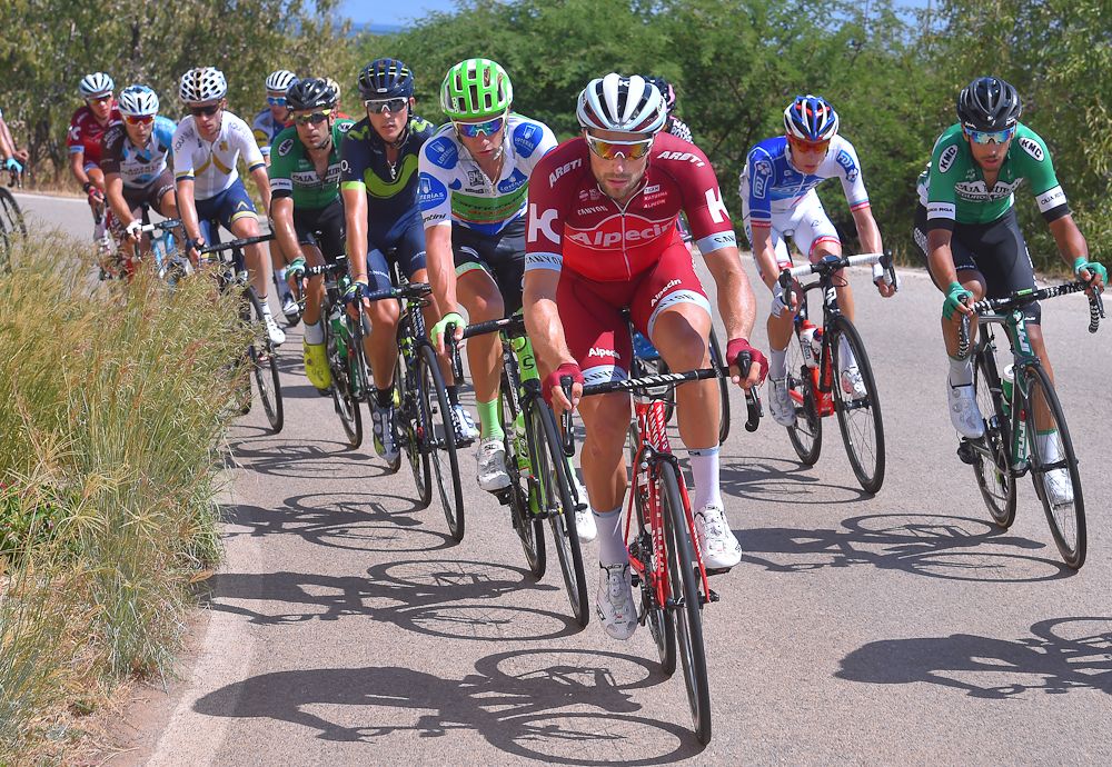 Marco Haller in the stage 5 breakaway
