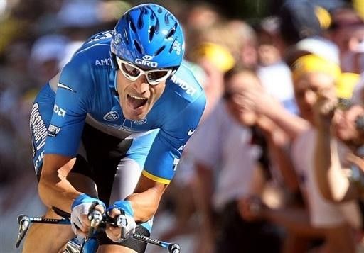George Hincapie (Discovery) rode well to finish second
