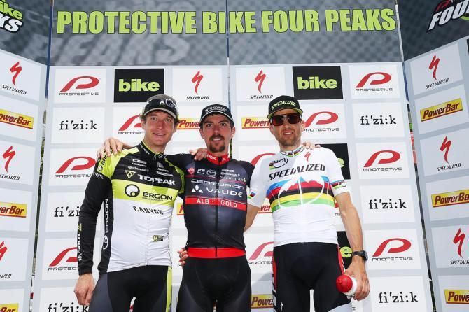 Stage 4 men's podium