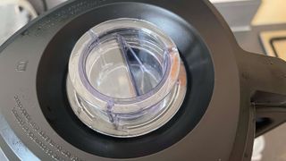 Circular cap on the Braun TriForce Power Blender's lid