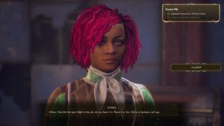 The Outer Worlds companions: Nyoka