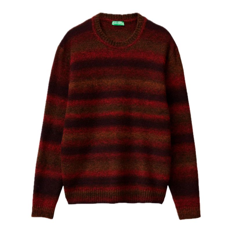 Benetton, Crew Neck Stripe Jumper,