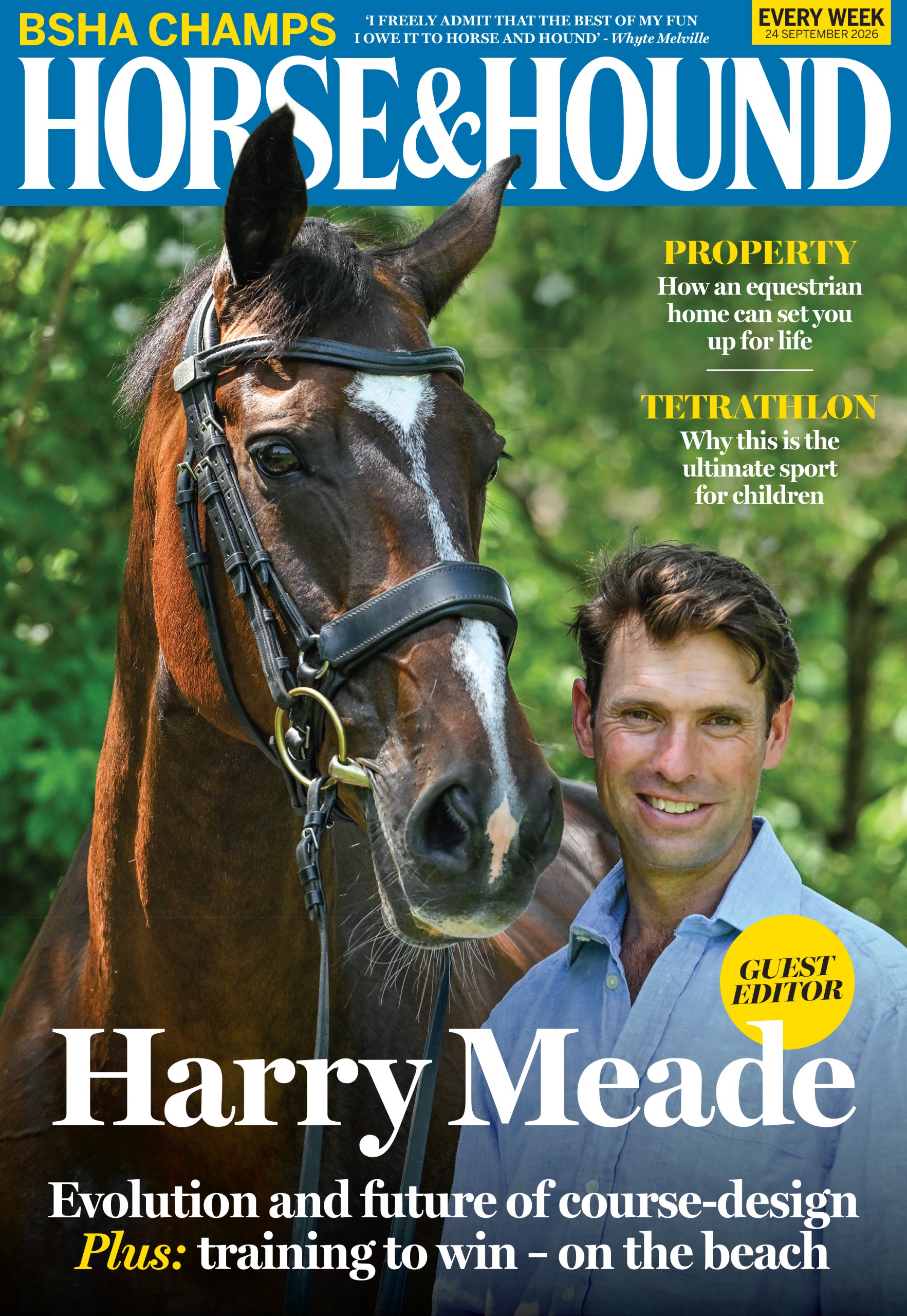 Cover of Harry Meade guest edit in Horse &amp;amp; Hound