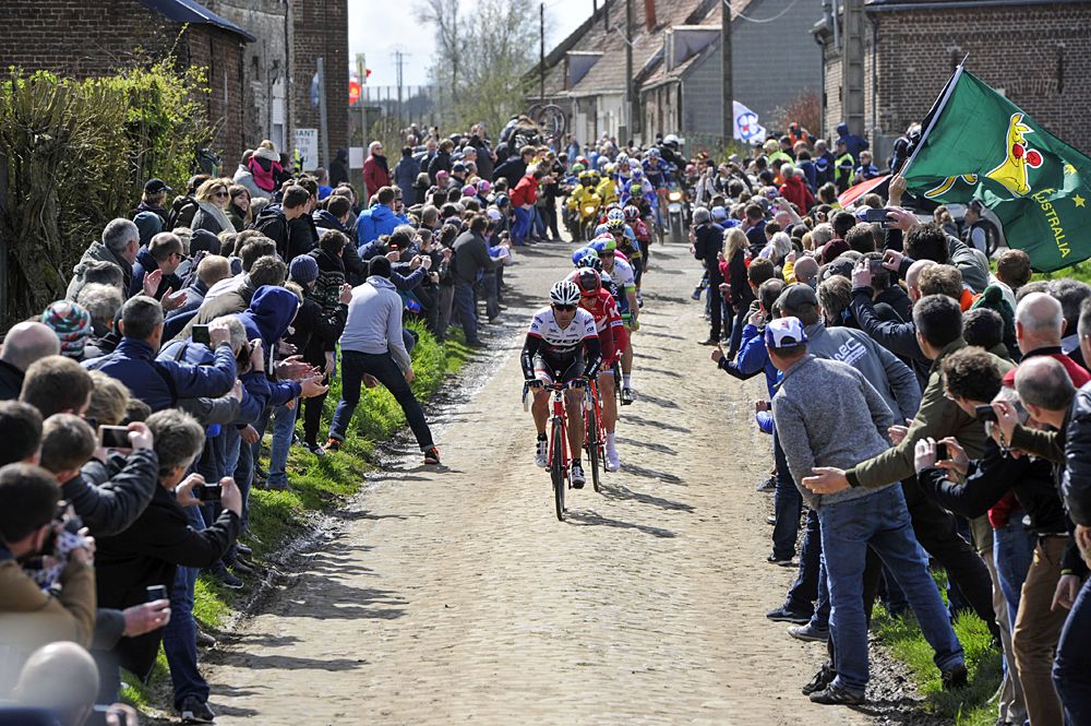Fabian Cancellara (Trek-Segafredo) in his last Paris-Roubaix