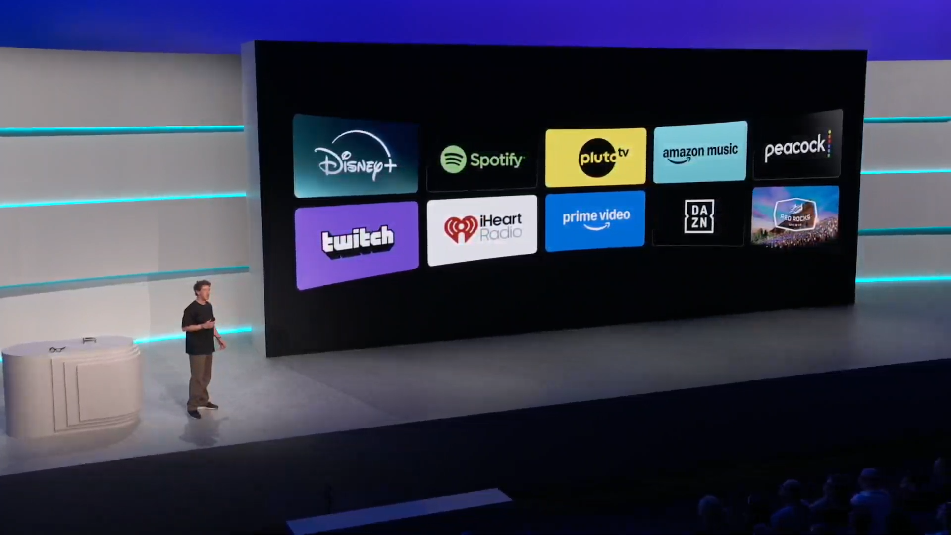 Watching streaming services in VR