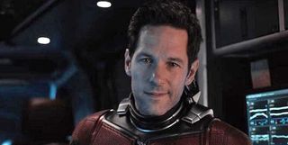 Ant-Man and The Wasp Paul Rudd Scott Lang shows off that trademark smirk