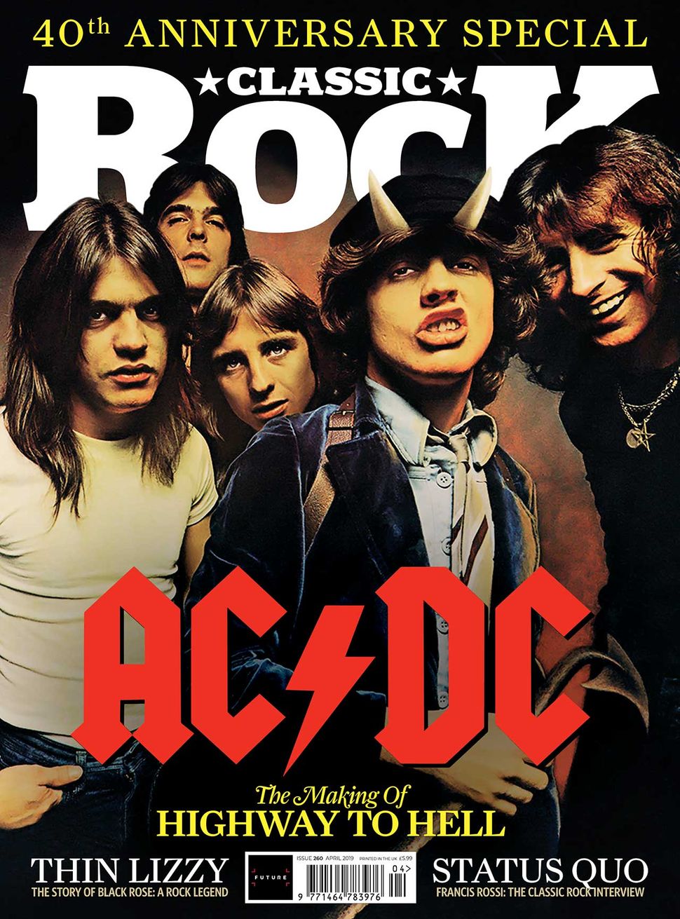 The Making of AC/DC's legendary Highway To Hell: only in Classic Rock ...