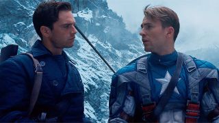 Bucky and Steve in Captain America: The First Avenger.