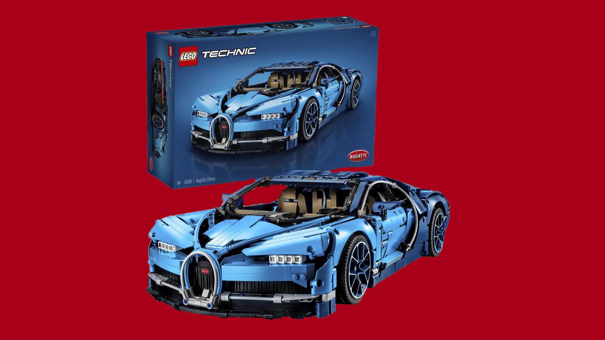 This LEGO Bugatti has nearly 50% off right now but you have to be quick