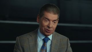 Vince McMahon getting candid in the Mr. McMahon docuseries.