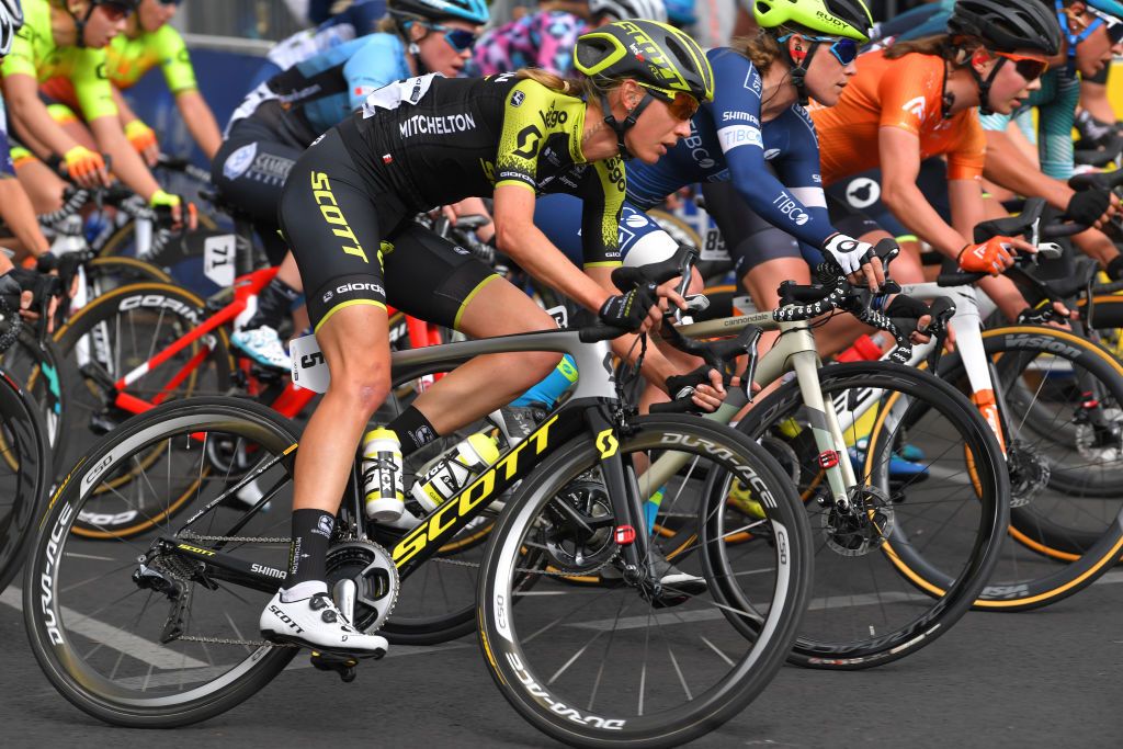 Mitchelton-Scott’s Lucy Kennedy at the 2020 Women’s Tour Down Under