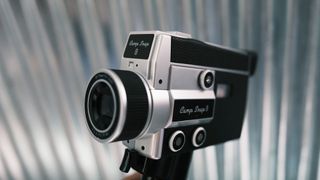 The Camp Snap CS-8 is a digital video camera made to look like an old Super 8