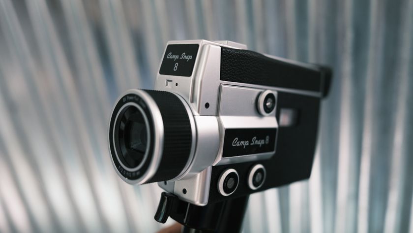 The Camp Snap CS-8 is a digital video camera made to look like an old Super 8