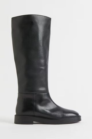 H&M, Leather knee-high boots