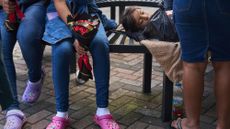 Guatemalans wait for deported children