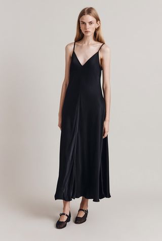 Florrie Satin Maxi Slip Dress