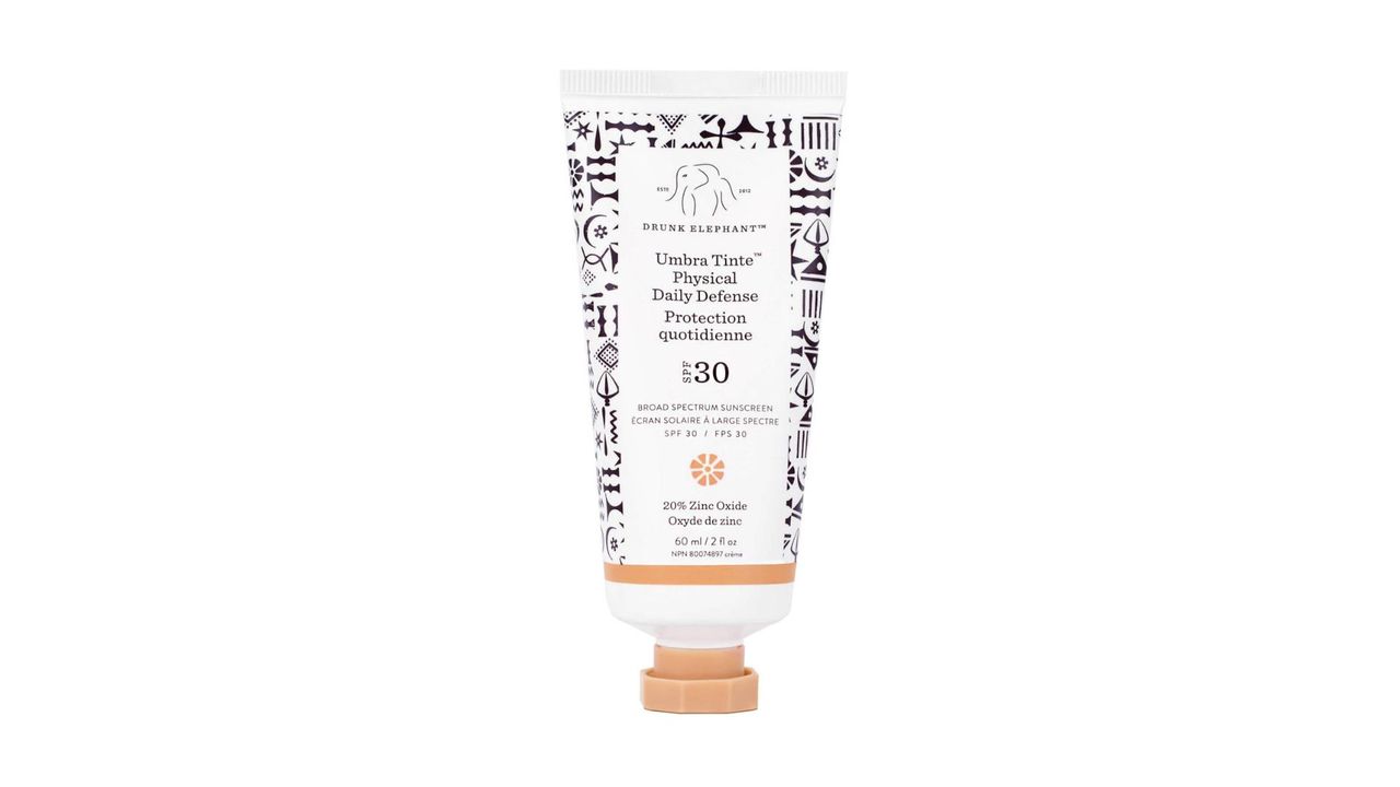 Drunk Elephant Umbra Tinte Physical Daily Defense SPF 30 for the best tinted moisturizers with SPF.