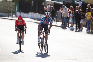Giro d'Italia 2024 Julian Alaphilippe and Ewen Costiou on the attack