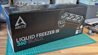 ARCTIC Liquid Freezer III 360 mm AIO liquid cooler in retail box