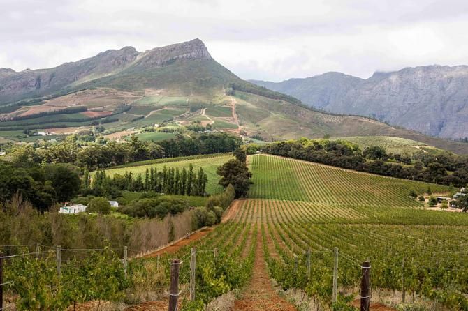 Scenery during stage 6 of the Cape Epic