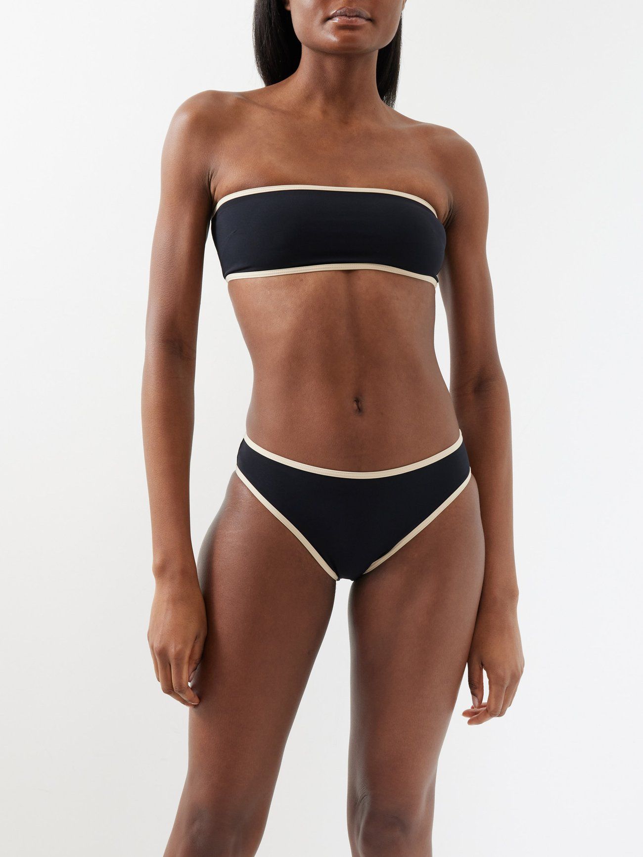 Recycled Fibre-Blend Bandeau Bikini Top