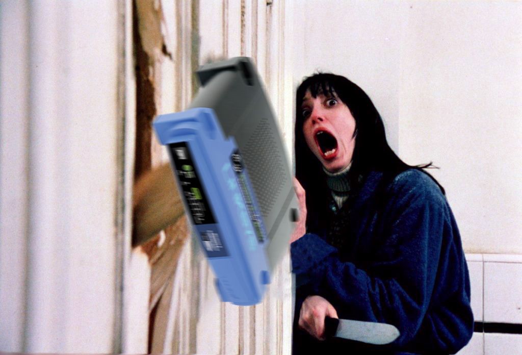 The Shining, but with a modem