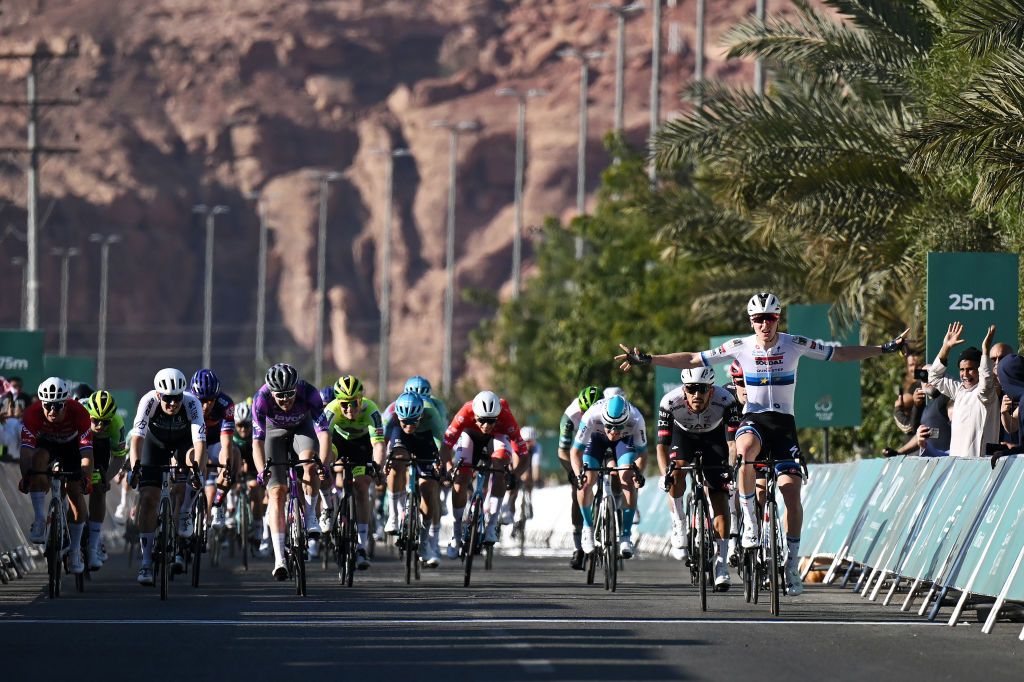 The AlUla Tour stage 1 sprint