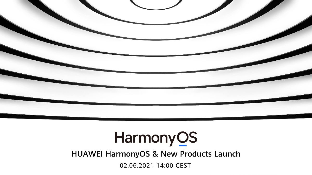 Promotional poster for the HarmonyOS launch