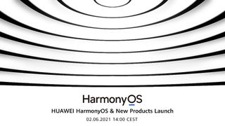 Promotional poster for the HarmonyOS launch