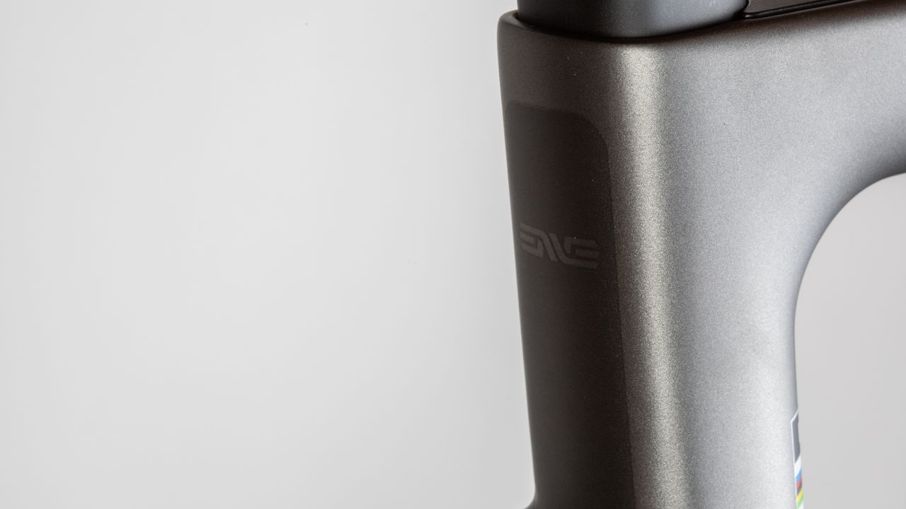 Enve Melee ghosted logo on rear of seatube