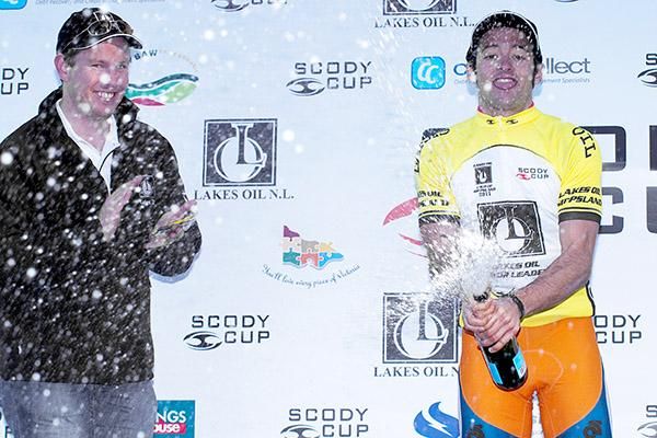 Genesys Wealth Adviser's Nathan Haas from the Australian Capital Territory is the new leader of the 2011 Lakes Oil Tour of Gippsland.