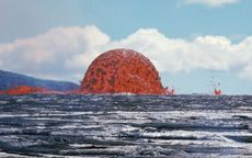 Lava dome fountain