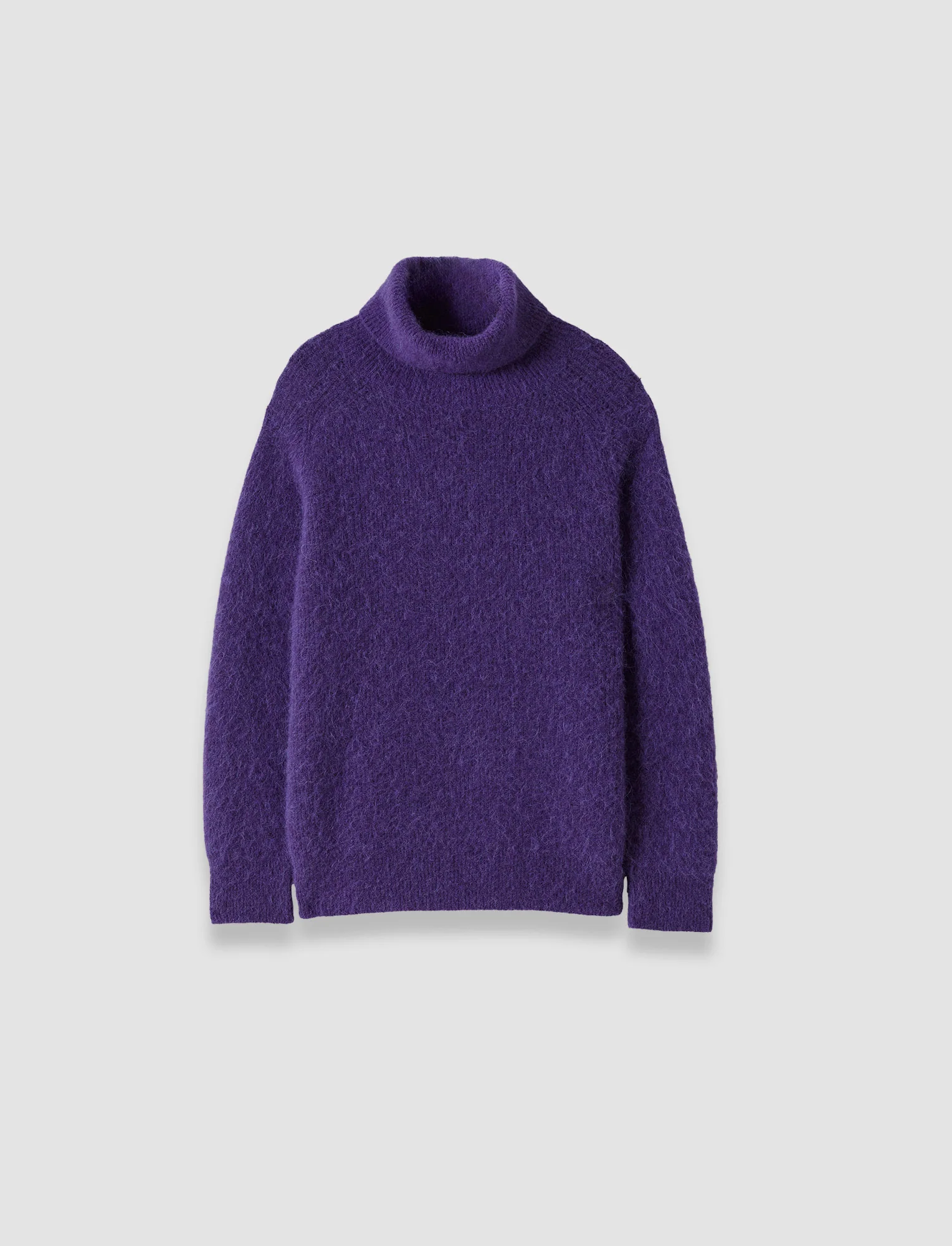 Gaspard Cardigan - Dark Purple - Super Kid Mohair - S&amp;eacute;zane